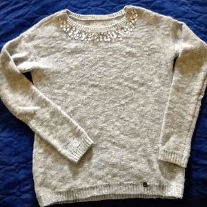 Diamond Collar Sweater